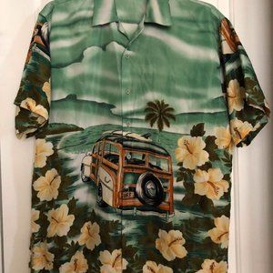 Vintage scorpion hawaiian shirt